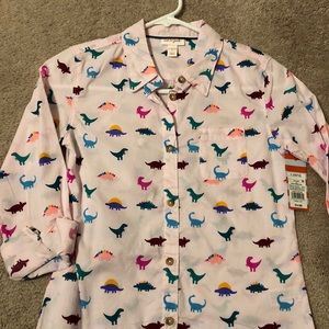 3/$15 - Adorable Cat and Jack dinosaur shirt